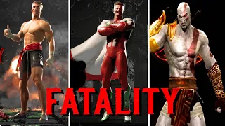 Mortal Kombat All Guest Character Fatalities (2008-2023)