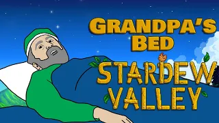 Grandpa's bed in Stardew valley (w/ @TrentLenkarski)