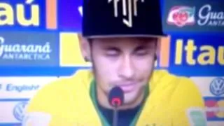 Neymar chorando ao pensar que poderia estar em uma cadeira de rodas! Emoção! Part 1