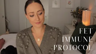 My FROZEN EMBRYO TRANSFER IMMUNE PROTOCOL | + FET Date!