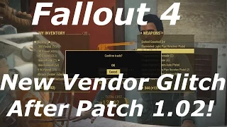 Fallout 4 New Vendor Glitch / Exploit AFTER PATCH! Infinite Free Items & Caps! (Fallout 4 Glitches)