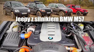 Jeepy z silnikiem BMW M57