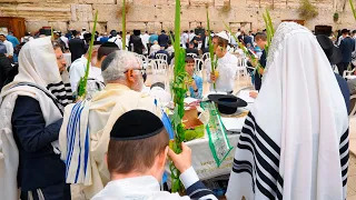 Jerusalem Today. Thousands of Jews from around the world are gathering at the Western Wall.