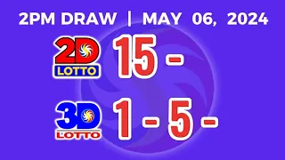 2D AT 3D LOTTO RESULTS - 2PM DRAW 05-06-2024 #lotto #stl #reels #viral #yt #nba #shorts #fyp #trend