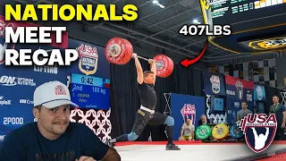 Dylan Cooper 96KG | USA Weightlifting Nationals Meet Recap