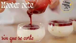 🍶🧁 MONTAR NATA SIN QUE SE CORTE 🧁🍶