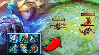 Ezreal is Secretly CRACKED in the New 2v2v2v2 Game Mode! (KITE OUT EVERYONE)