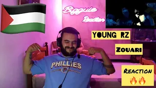 Young RZ - Zouari   REACTION 🔥🔥🔥 🇵🇸🇹🇳