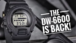 Gshock 40th Anniversary DW-6640 - The DW-6600 is back!