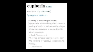 euphoria