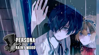 Persona ペルソナ Rainy Mood - A moment with Makoto and Aegis