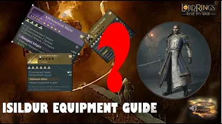 Isildur Equipment Guide LOTR Rise to War