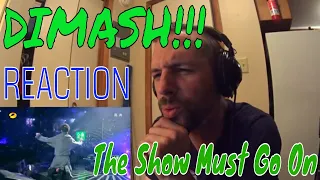 DIMASH -The Show Must Go On - QUEEN Cover - ROCK MUSICIAN REACTION!