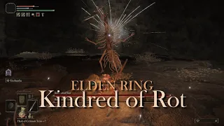 Elden Ring - Kindred of Rot Boss Fight | Samurai Gameplay