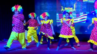 CLOWN DANCE-PARK GLOBAL SCHOOL Annual Day Celebration 2018-2019