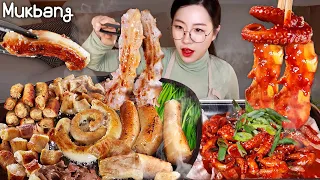 육즙줄줄 곱창,대창,막창,염통 후두루패기!쭈꾸미삼겹살은 애교로🐙먹방 Beef intestine Gopchang&daechang octopus Porkbelly mukbang