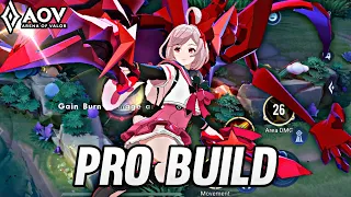 VIOLET DIMENSION BREAKER GAMEPLAY | PRO BUILD - ARENA OF VALOR