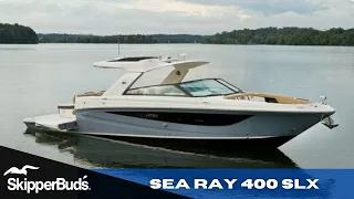 2022 Sea Ray 400 SLX Bow Rider Boat Tour SkipperBud's