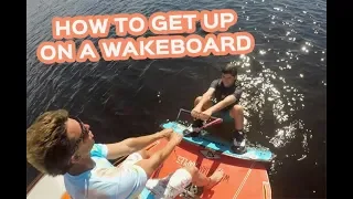 Wakeboarding Instruction: How to Get Up on a Wakeboard