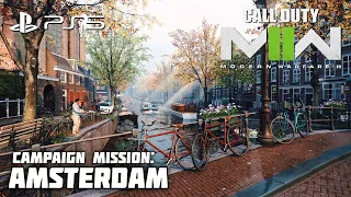 Call Of Duty Modern Warfare 2 • AMSTERDAM Campaign Mission | PS5