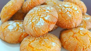 this cookies melt in your mouth ||  Orange cookies | simple and delicious |