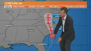 Hurricane Ian landfall expected soon Myrtle Beach, S.C. | Friday, Sept. 30