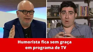 ADNET:  Humorista esquerdista fica sem graça  na TV