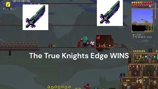 Bloody Edge or Knights Edge Which one do I Craft(Terraria CalamityMod)