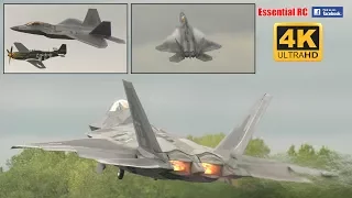 INCREDIBLE F-22A RAPTOR at RIAT 2017 (RAF Fairford) [*UltraHD and 4K*]