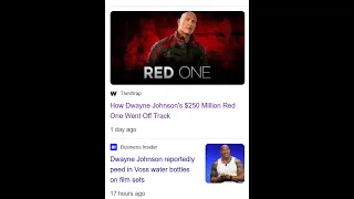 Movie News - The Rock Did What? (Red One, Kung Fury 2, Stallone in Trouble?)