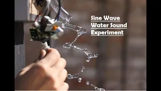 Sine wave water sound experiment | Water and sound experiment! | NRK INTELLIGENCE