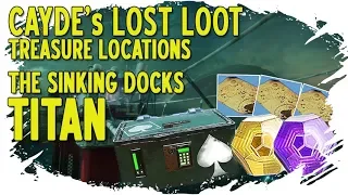 Destiny 2 Treasure Map - CAYDEs CHEST LOCATION - The Sinking Docks [TITAN]
