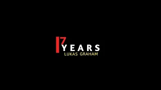 LUKAS GRAHAM, ⁷YEARS || BLACK SCREEN LYRICS || FULL ENGLISH RAP SONG