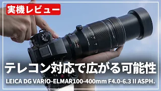 【実機レビュー】超望遠のその先へ「Panasonic LEICA DG VARIO-ELMAR 100-400mm F4.0-6.3 II ASPH. POWER O.I.S.」を紹介します！