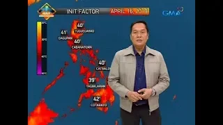 24 Oras: Metraweather: Magiging maalinsangan ang panahon sa malaking bahagi ng bansa bukas