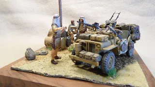 TAMIYA 1/35 SAS Jeep - A Build In Pictures