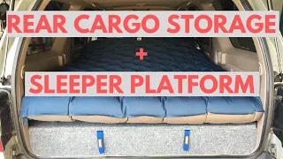 Rear Cargo Drawer Storage / Sleeper Platform for 3rd gen 4runner or SUV