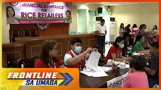 Pamamahagi ng cash assistance sa mga rice retailer sa Pasay, nagsimula na | Frontline Sa Umaga