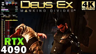 Deus Ex: Mankind Divided 4K | RTX 4090 | Ryzen 9 7950X | Ultra Settings