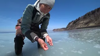 в РЫБЕ по колено.. ОНА прет и мечет..