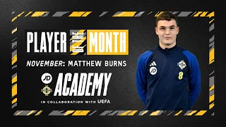 JD Academy November POTM - Matthew Burns