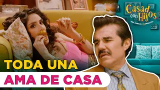 Angie se esfuerza mucho por cuidar a su familia | Temporada 1 | Casados con Hijos México