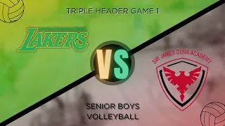 Lakers vs. Sir James Dunn Academy Algonquins | Senior Boys Volleyball - May 1st