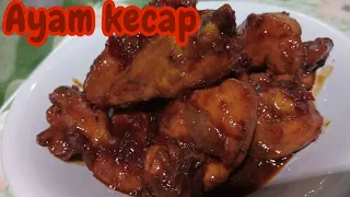 Bikin Nagih!!ayam kecap sederhana