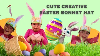 Make the Cutest Easter Bonnet EVER! | DIY Kids' Easter Crafts