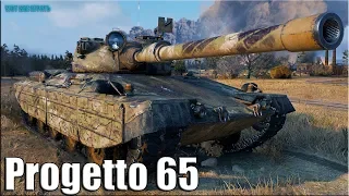 Статист дамагер 11к урона ✅ World of Tanks Progetto 65 лучший бой