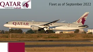 Qatar Airways Fleet as of September 2022
