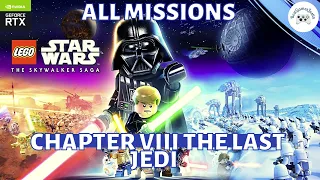 Episode 8 The Last Jedi All Missions Walkthrough. LEGO Star Wars The Skywalker Saga. All Puzzles