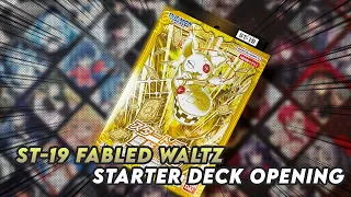 ST-19: Fabled Waltz Starter Deck Unboxing (Digimon Card Game)