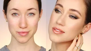 ALL Drugstore Neutral Glam Makeup Tutorial